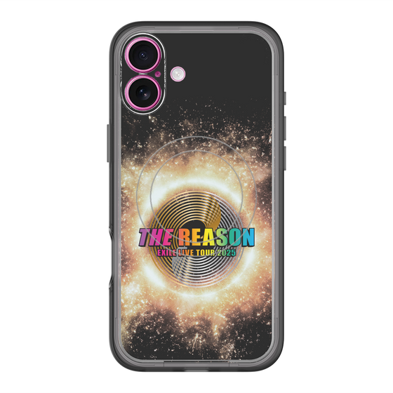 スリムプロテクションプレミアムケース with MagSafe［ EXILE LIVE TOUR 2025 "THE REASON" - ロゴ ］