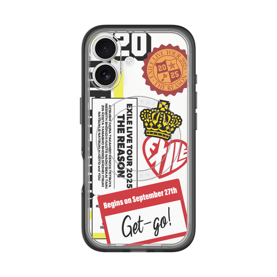 スリムプロテクションプレミアムケース with MagSafe［ EXILE LIVE TOUR 2025 "THE REASON" - ステッカー ］