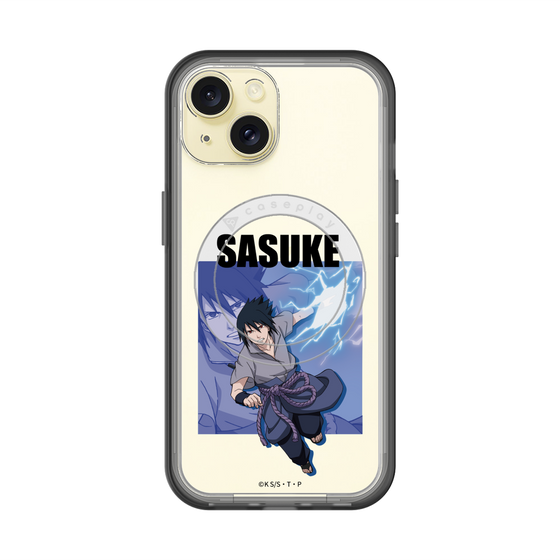 スリムプロテクションプレミアムケース with MagSafe［ NARUTO -ナルト- 疾風伝 - うちはサスケ ］