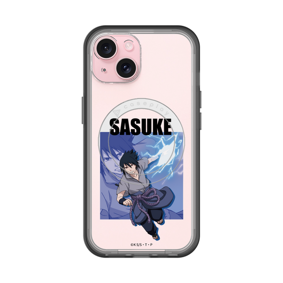 スリムプロテクションプレミアムケース with MagSafe［ NARUTO -ナルト- 疾風伝 - うちはサスケ ］