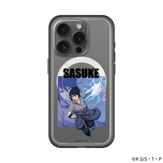 スリムプロテクションプレミアムケース with MagSafe［ NARUTO -ナルト- 疾風伝 - うちはサスケ ］