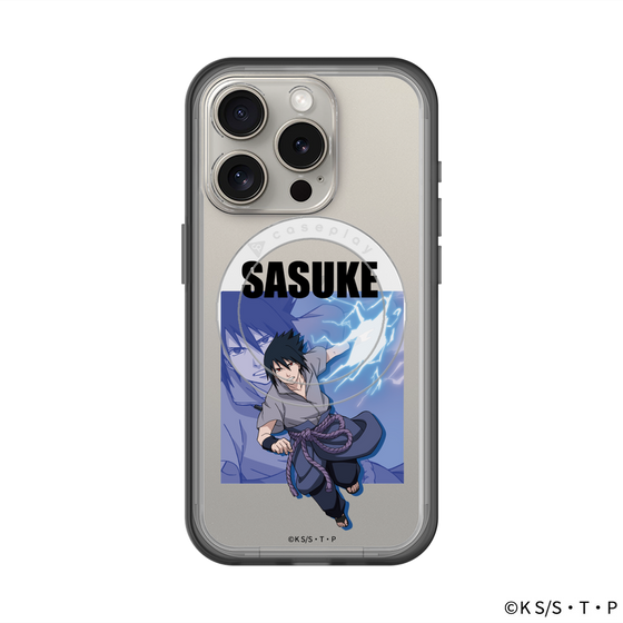 スリムプロテクションプレミアムケース with MagSafe［ NARUTO -ナルト- 疾風伝 - うちはサスケ ］