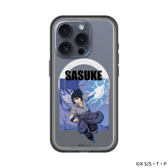 スリムプロテクションプレミアムケース with MagSafe［ NARUTO -ナルト- 疾風伝 - うちはサスケ ］