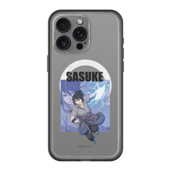 スリムプロテクションプレミアムケース with MagSafe［ NARUTO -ナルト- 疾風伝 - うちはサスケ ］