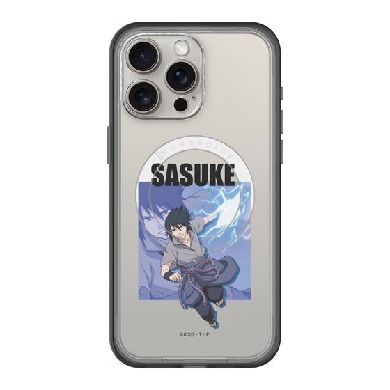 スリムプロテクションプレミアムケース with MagSafe［ NARUTO -ナルト- 疾風伝 - うちはサスケ ］