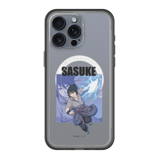 スリムプロテクションプレミアムケース with MagSafe［ NARUTO -ナルト- 疾風伝 - うちはサスケ ］
