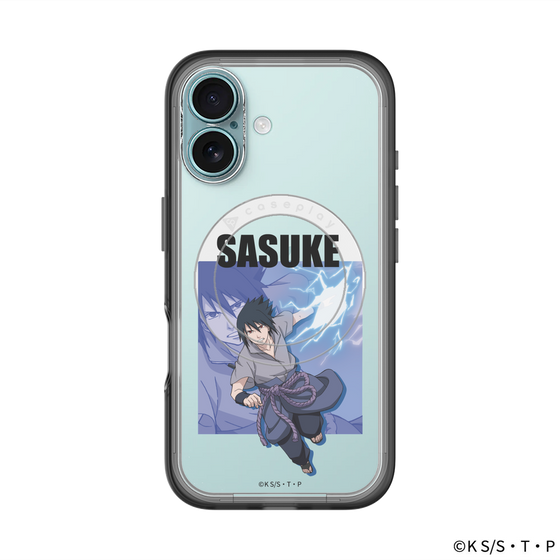 スリムプロテクションプレミアムケース with MagSafe［ NARUTO -ナルト- 疾風伝 - うちはサスケ ］