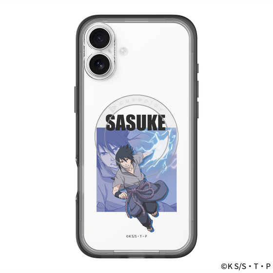 スリムプロテクションプレミアムケース with MagSafe［ NARUTO-ナルト- 疾風伝 - うちはサスケ ］