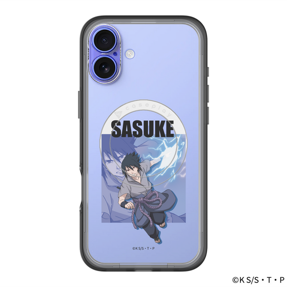 スリムプロテクションプレミアムケース with MagSafe［ NARUTO -ナルト- 疾風伝 - うちはサスケ ］