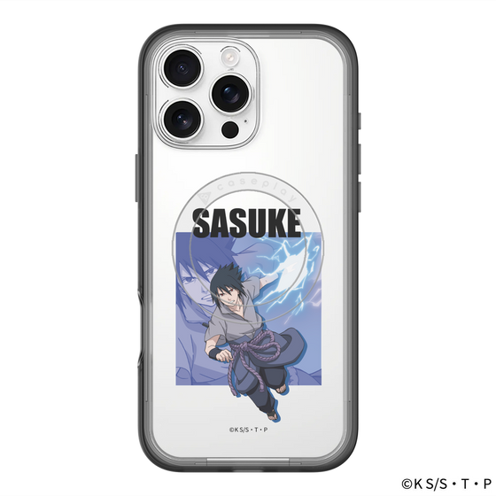 スリムプロテクションプレミアムケース with MagSafe［ NARUTO-ナルト- 疾風伝 - うちはサスケ ］