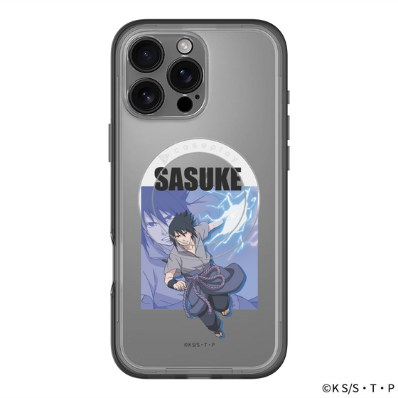 スリムプロテクションプレミアムケース with MagSafe［ NARUTO -ナルト- 疾風伝 - うちはサスケ ］