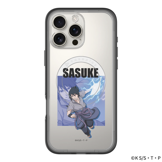 スリムプロテクションプレミアムケース with MagSafe［ NARUTO -ナルト- 疾風伝 - うちはサスケ ］