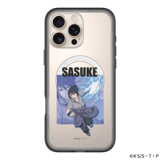 スリムプロテクションプレミアムケース with MagSafe［ NARUTO -ナルト- 疾風伝 - うちはサスケ ］