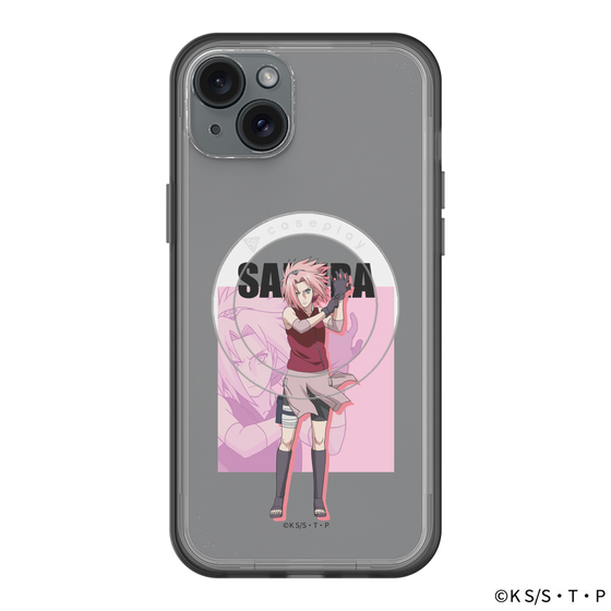 スリムプロテクションプレミアムケース with MagSafe［ NARUTO -ナルト- 疾風伝 - 春野サクラ ］