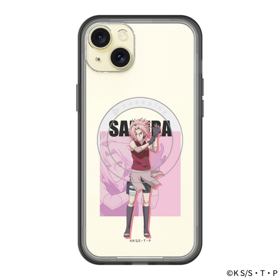 スリムプロテクションプレミアムケース with MagSafe［ NARUTO -ナルト- 疾風伝 - 春野サクラ ］