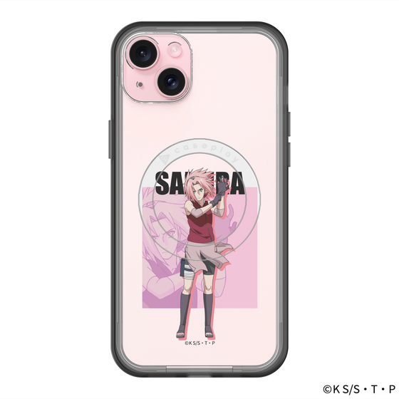 スリムプロテクションプレミアムケース with MagSafe［ NARUTO -ナルト- 疾風伝 - 春野サクラ ］