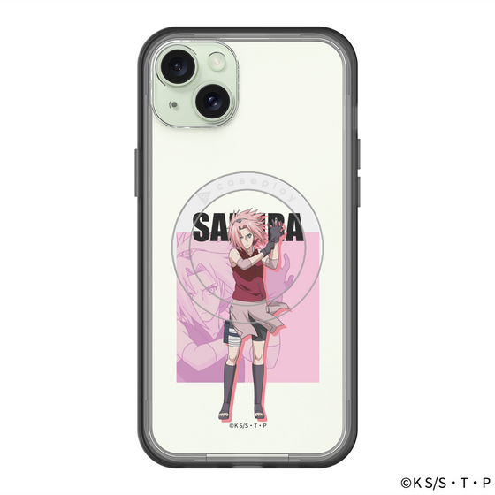 スリムプロテクションプレミアムケース with MagSafe［ NARUTO -ナルト- 疾風伝 - 春野サクラ ］