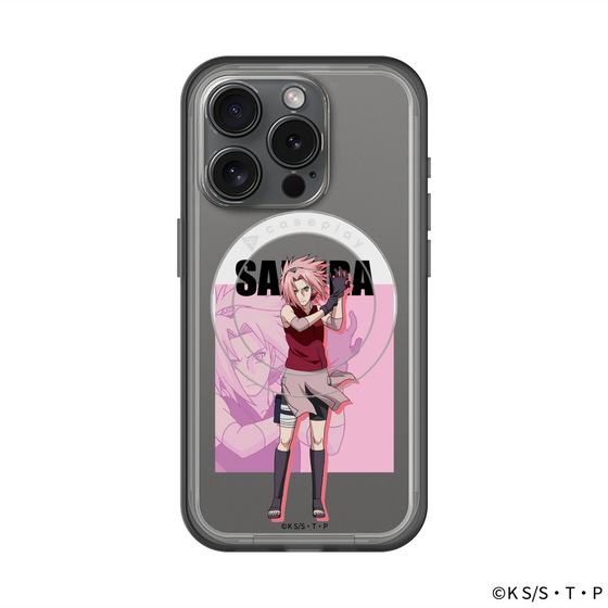 スリムプロテクションプレミアムケース with MagSafe［ NARUTO -ナルト- 疾風伝 - 春野サクラ ］