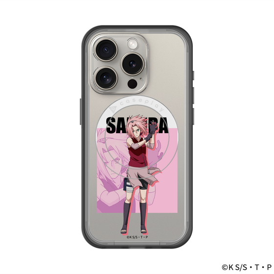 スリムプロテクションプレミアムケース with MagSafe［ NARUTO -ナルト- 疾風伝 - 春野サクラ ］