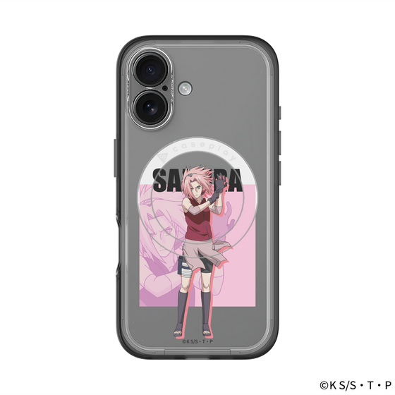 スリムプロテクションプレミアムケース with MagSafe［ NARUTO -ナルト- 疾風伝 - 春野サクラ ］