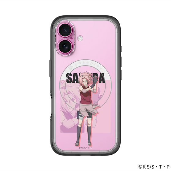 スリムプロテクションプレミアムケース with MagSafe［ NARUTO -ナルト- 疾風伝 - 春野サクラ ］