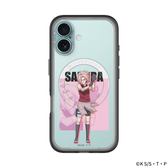 スリムプロテクションプレミアムケース with MagSafe［ NARUTO -ナルト- 疾風伝 - 春野サクラ ］