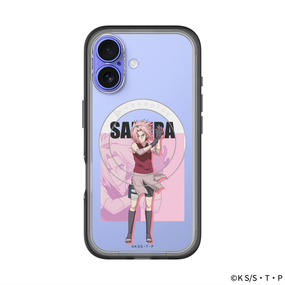 スリムプロテクションプレミアムケース with MagSafe［ NARUTO -ナルト- 疾風伝 - 春野サクラ ］