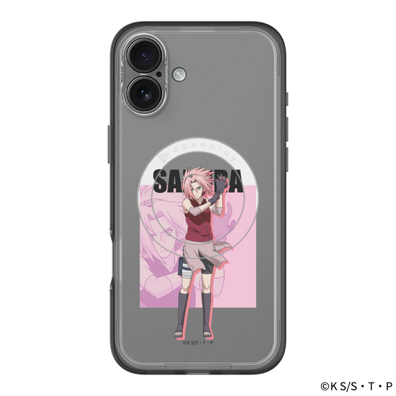 スリムプロテクションプレミアムケース with MagSafe［ NARUTO -ナルト- 疾風伝 - 春野サクラ ］