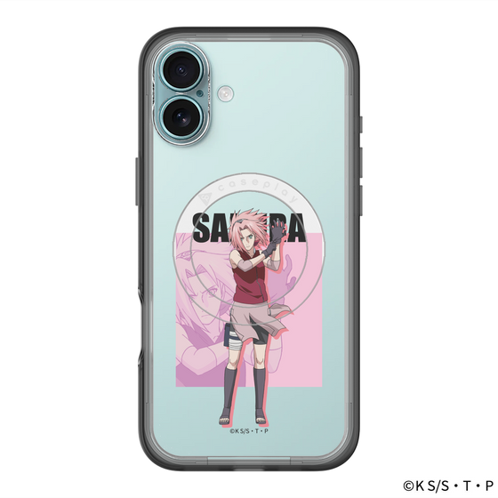 スリムプロテクションプレミアムケース with MagSafe［ NARUTO -ナルト- 疾風伝 - 春野サクラ ］