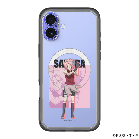 スリムプロテクションプレミアムケース with MagSafe［ NARUTO -ナルト- 疾風伝 - 春野サクラ ］