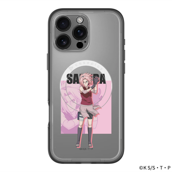 スリムプロテクションプレミアムケース with MagSafe［ NARUTO -ナルト- 疾風伝 - 春野サクラ ］