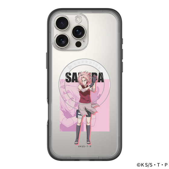 スリムプロテクションプレミアムケース with MagSafe［ NARUTO -ナルト- 疾風伝 - 春野サクラ ］