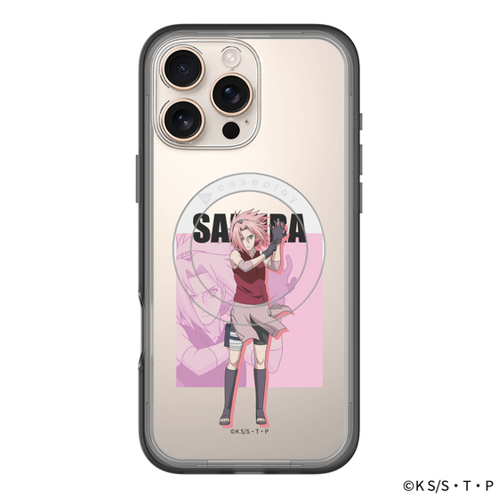 スリムプロテクションプレミアムケース with MagSafe［ NARUTO -ナルト- 疾風伝 - 春野サクラ ］