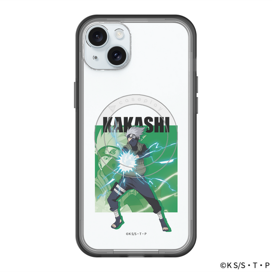 スリムプロテクションプレミアムケース with MagSafe［ NARUTO-ナルト- 疾風伝 - はたけカカシ ］