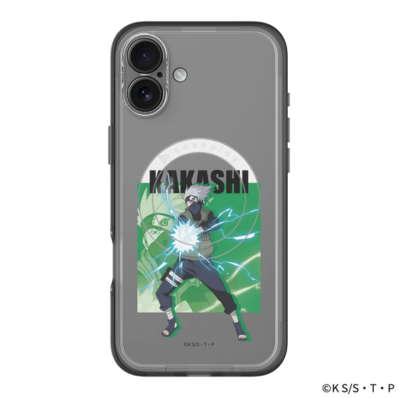 スリムプロテクションプレミアムケース with MagSafe［ NARUTO -ナルト- 疾風伝 - はたけカカシ ］