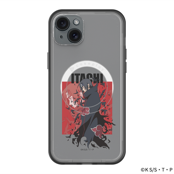 スリムプロテクションプレミアムケース with MagSafe［ NARUTO -ナルト- 疾風伝 - うちはイタチ ］