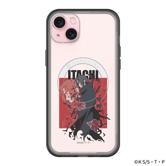 スリムプロテクションプレミアムケース with MagSafe［ NARUTO -ナルト- 疾風伝 - うちはイタチ ］