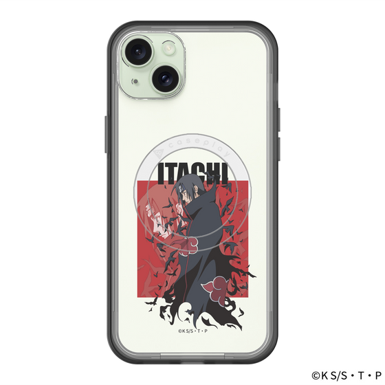 スリムプロテクションプレミアムケース with MagSafe［ NARUTO -ナルト- 疾風伝 - うちはイタチ ］