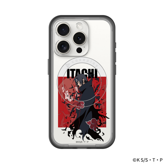 スリムプロテクションプレミアムケース with MagSafe［ NARUTO-ナルト- 疾風伝 - うちはイタチ ］