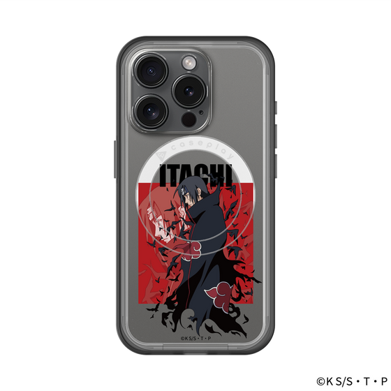 スリムプロテクションプレミアムケース with MagSafe［ NARUTO -ナルト- 疾風伝 - うちはイタチ ］