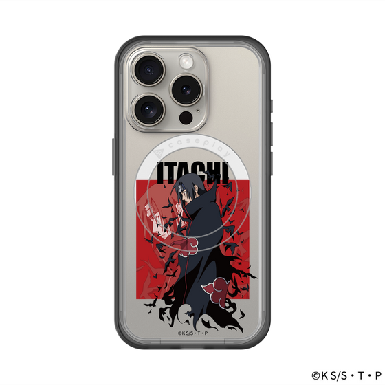 スリムプロテクションプレミアムケース with MagSafe［ NARUTO -ナルト- 疾風伝 - うちはイタチ ］