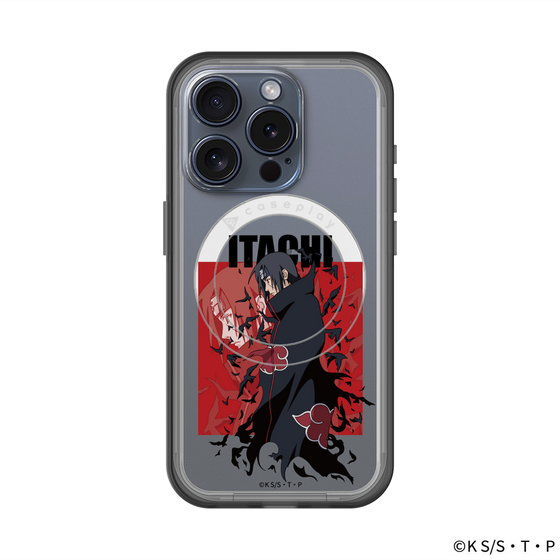 スリムプロテクションプレミアムケース with MagSafe［ NARUTO -ナルト- 疾風伝 - うちはイタチ ］