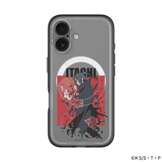 スリムプロテクションプレミアムケース with MagSafe［ NARUTO -ナルト- 疾風伝 - うちはイタチ ］