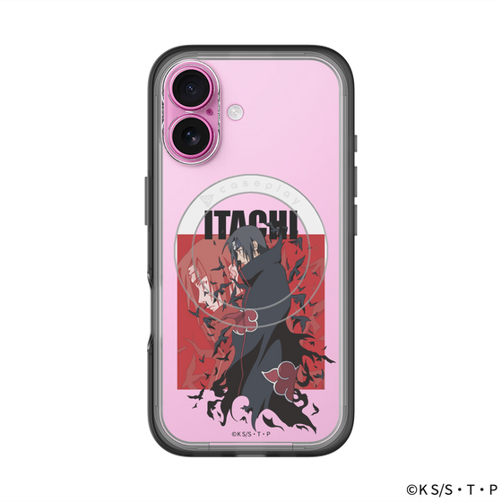 スリムプロテクションプレミアムケース with MagSafe［ NARUTO -ナルト- 疾風伝 - うちはイタチ ］