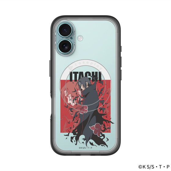 スリムプロテクションプレミアムケース with MagSafe［ NARUTO -ナルト- 疾風伝 - うちはイタチ ］