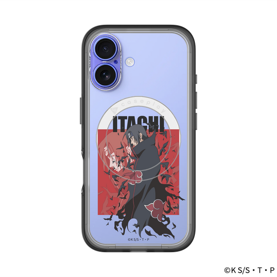スリムプロテクションプレミアムケース with MagSafe［ NARUTO -ナルト- 疾風伝 - うちはイタチ ］