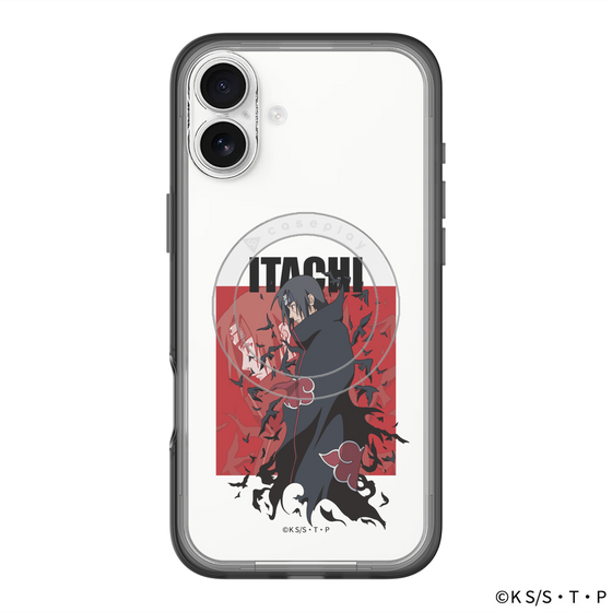 スリムプロテクションプレミアムケース with MagSafe［ NARUTO-ナルト- 疾風伝 - うちはイタチ ］