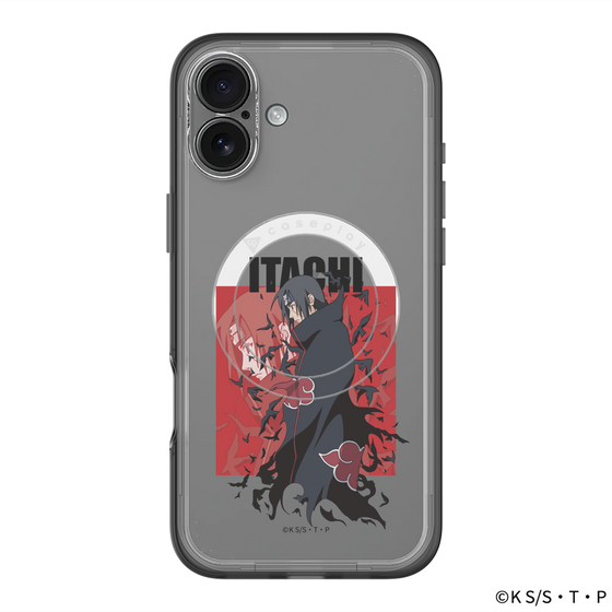 スリムプロテクションプレミアムケース with MagSafe［ NARUTO -ナルト- 疾風伝 - うちはイタチ ］