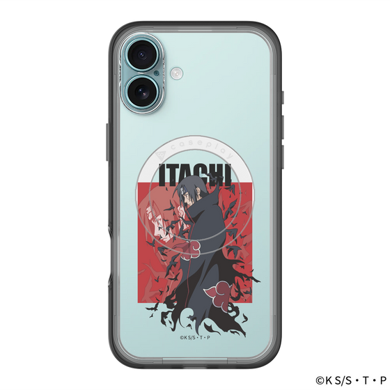 スリムプロテクションプレミアムケース with MagSafe［ NARUTO -ナルト- 疾風伝 - うちはイタチ ］