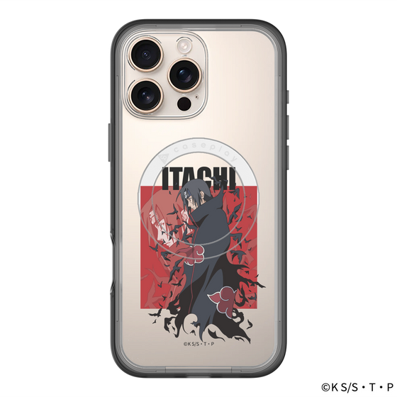 スリムプロテクションプレミアムケース with MagSafe［ NARUTO -ナルト- 疾風伝 - うちはイタチ ］